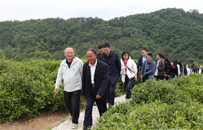 财信小贷公司“重走总书记视察之路”