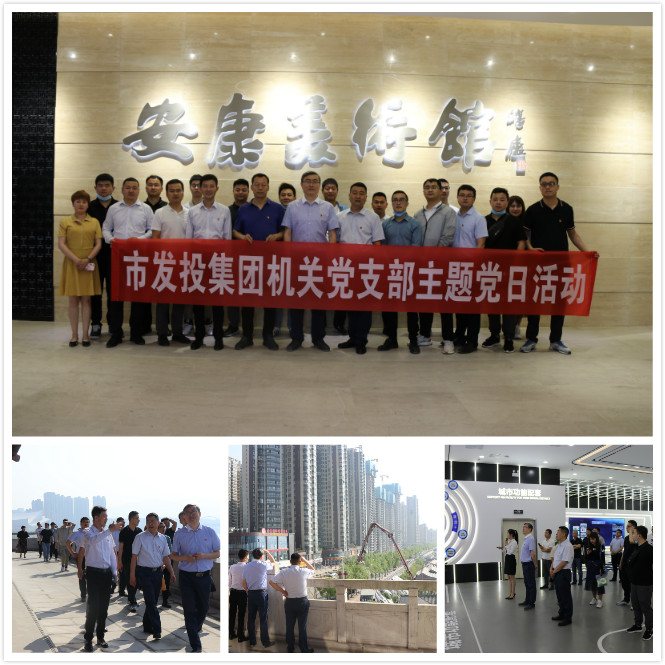 市发投集团机关党支部开展“走进重点项目 激发担当作为”主题党日活动