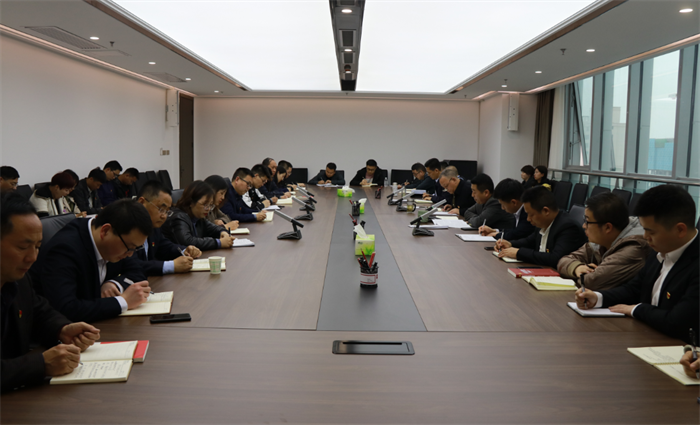 【要闻】市发投集团党委召开党史学习教育动员大会