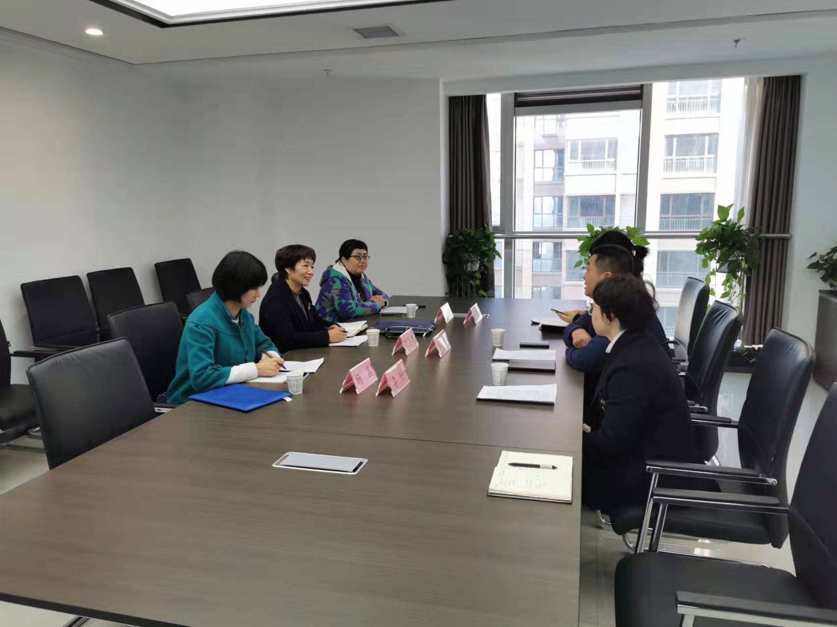 市总工会检查验收市发投集团“母婴关爱室”市级示范点创建工作