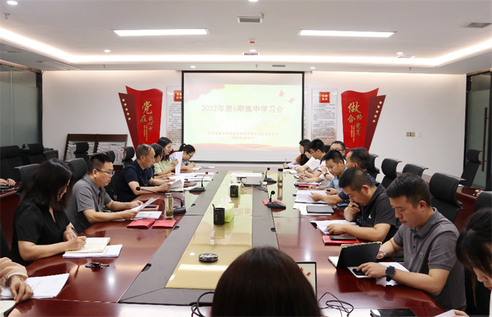 财信担保公司开展“聚力奋进新时代 同心喜迎二十大”主题党日活动