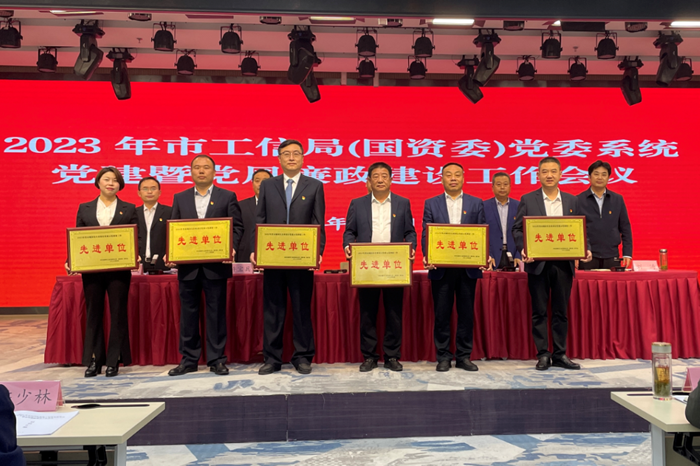 【要闻】市发投集团党委荣获“基层党建示范创建工作先进单位”称号